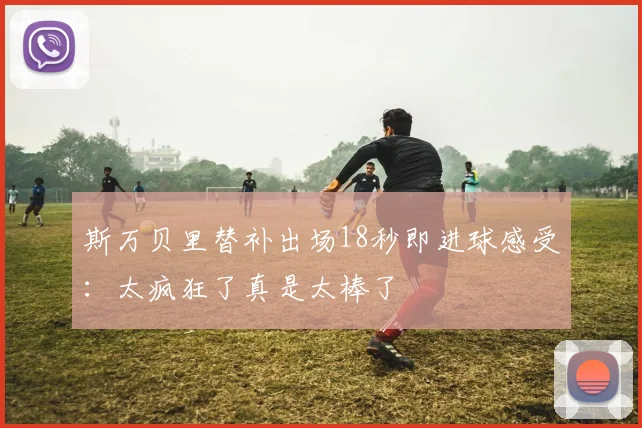 斯万贝里替补出场18秒即进球感受：太疯狂了真是太棒了