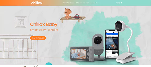 Chillax baby monitor camera