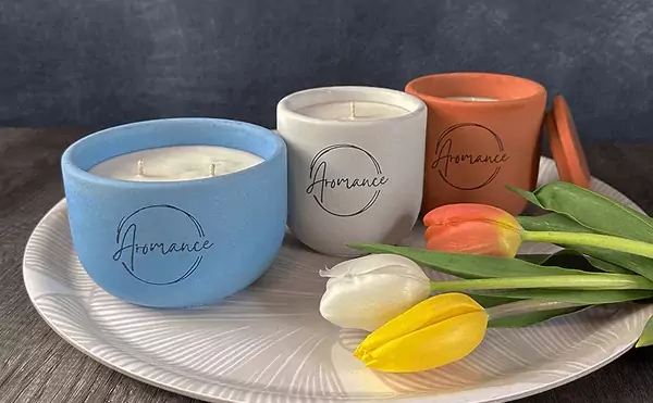 Aromance soy wax candles